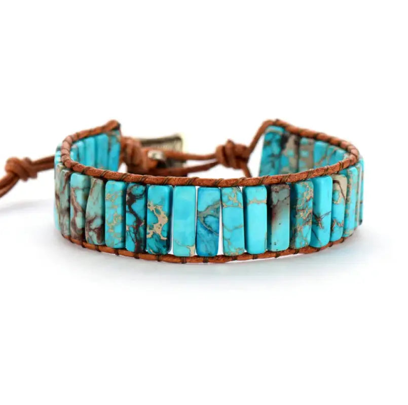 Ocean Blue Bracelet -Handmade-3