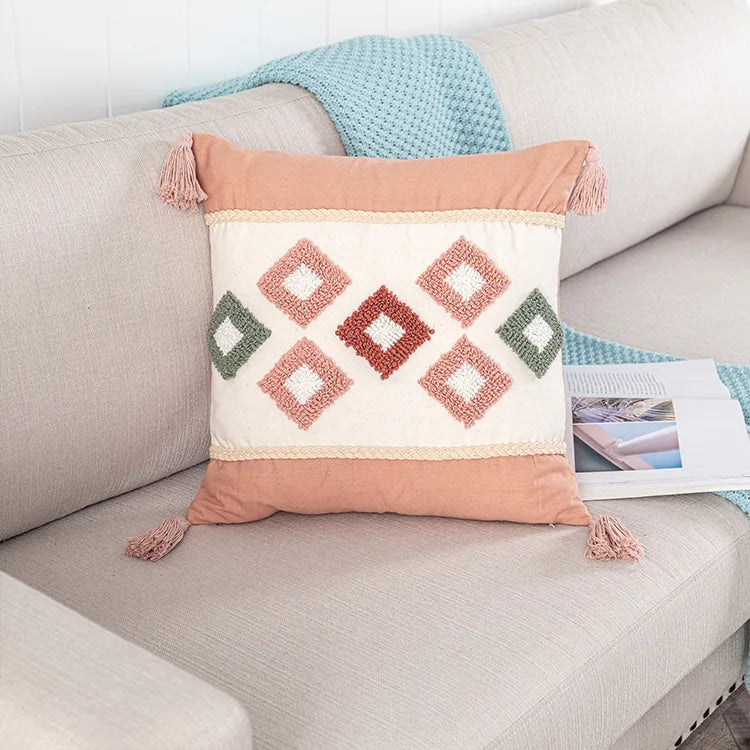 Geometric Moroccan Cushion Cover-1