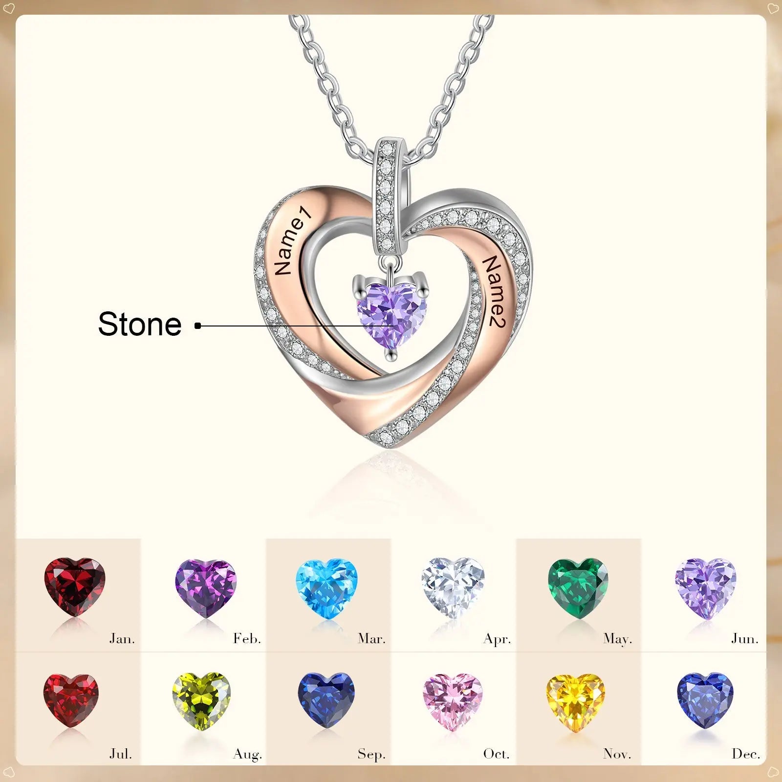 Heart Shaped Necklace-7