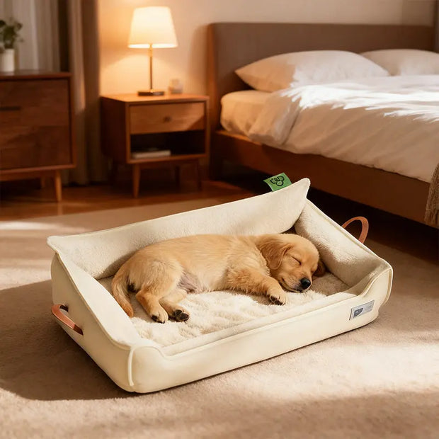 Heavy-Duty All-Weather Dog House: Chew-Resistant, Portable & Washable for Medium/Large Dogs - Memoriex 