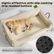 Heavy-Duty All-Weather Dog House: Chew-Resistant, Portable & Washable for Medium/Large Dogs - Memoriex 