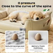 Heavy-Duty All-Weather Dog House: Chew-Resistant, Portable & Washable for Medium/Large Dogs - Memoriex 