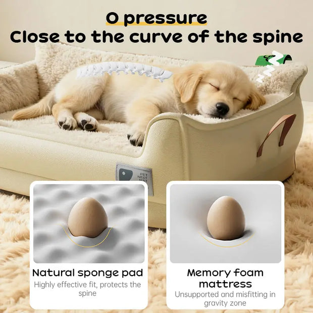 Heavy-Duty All-Weather Dog House: Chew-Resistant, Portable & Washable for Medium/Large Dogs - Memoriex 