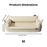 Heavy-Duty All-Weather Dog House: Chew-Resistant, Portable & Washable for Medium/Large Dogs - Memoriex 