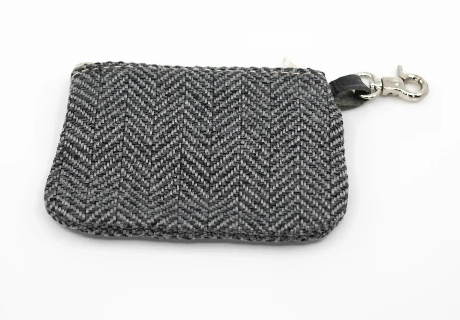 “Herringbone” Dog Poo Bag Holder (Grey) – by Ralph & Co - Memoriex