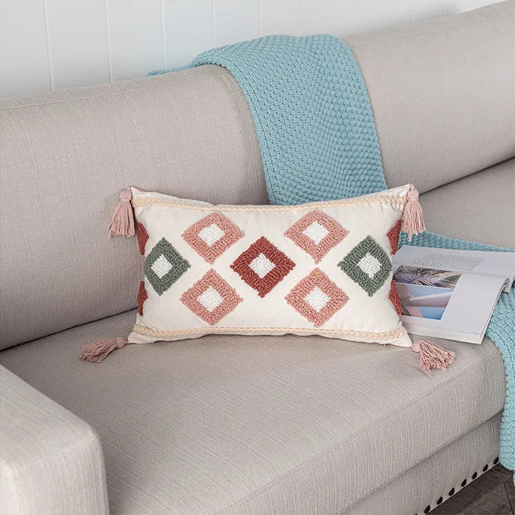 Geometric Moroccan Cushion Cover-3