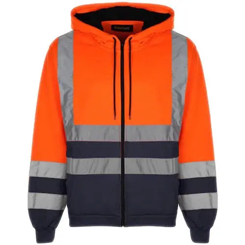 Hi Vis HV008 Hooded Zipper-3