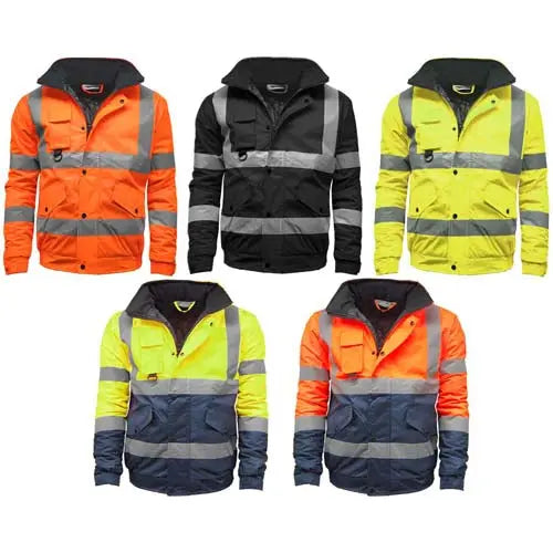 Hi Vis HV301 Bomber Jacket-0