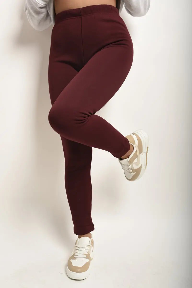 High Waisted Stretch Leggings-4