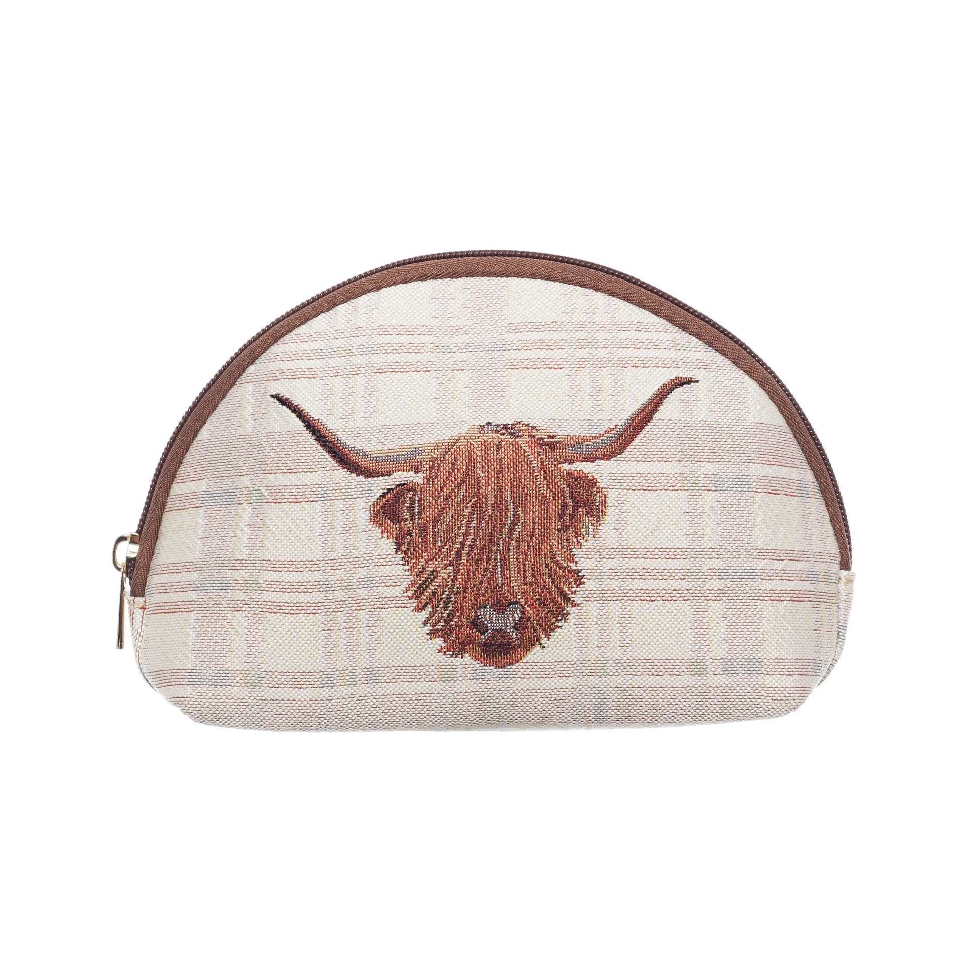 Highland Cow - Cosmetic Bag-0