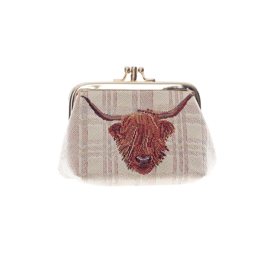 Highland Cow - Frame Purse-0