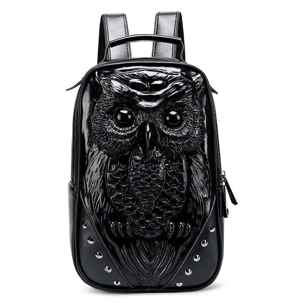 Hip Hop 3D Owl Backpack, Fashion Owl Backpack-3