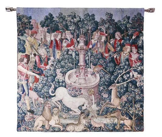 Hunt of the Unicorn - Wall Hanging 100cm x 100cm (70 rod)-0