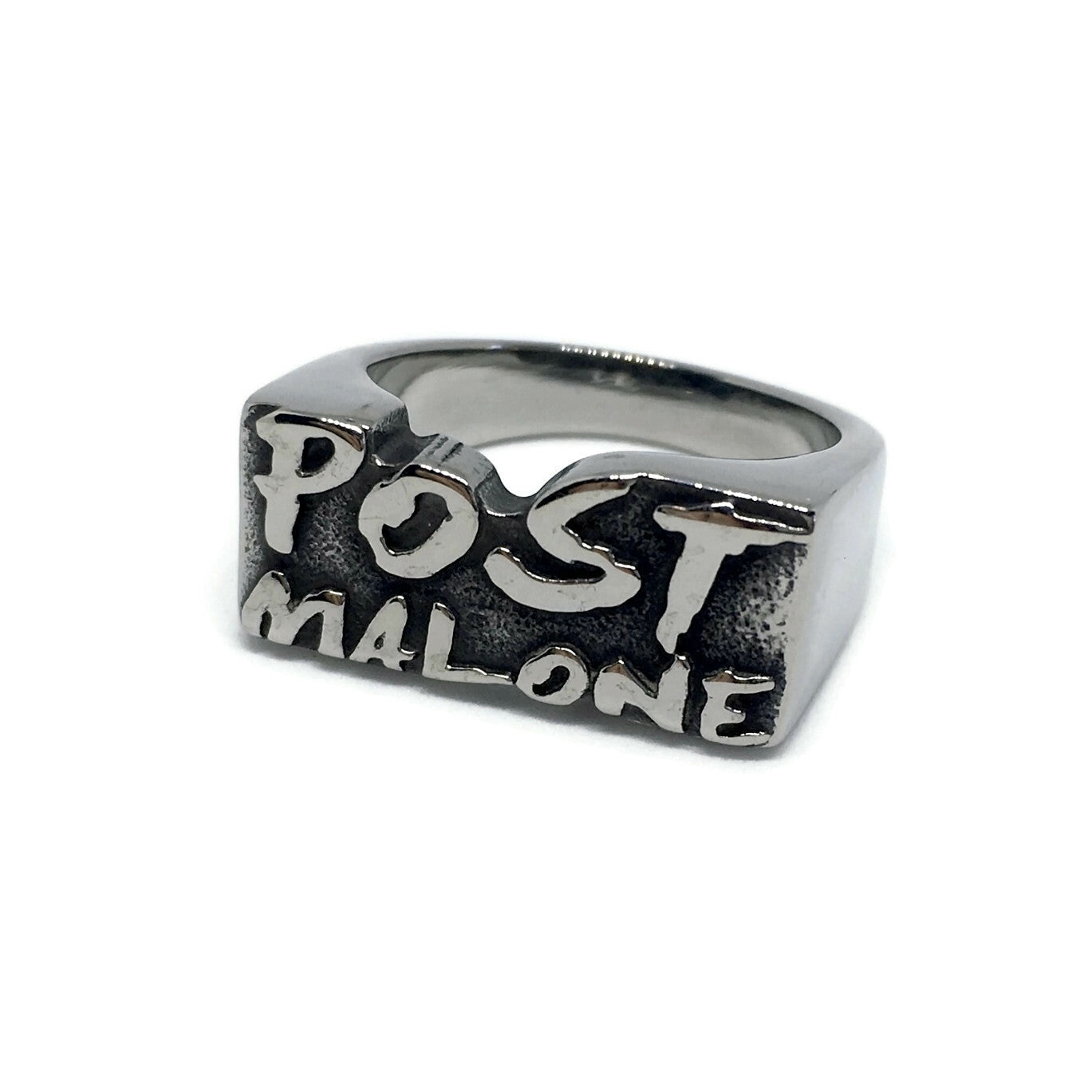 Post Malone Inspired Steel Ring-2