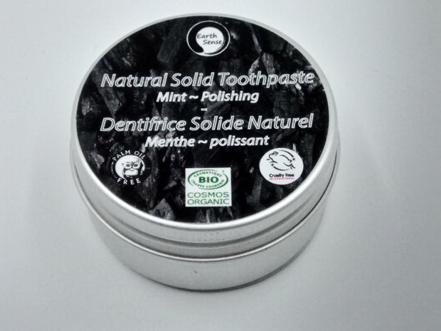 Natural Organic Certified Solid Toothpaste - Gift Set - 1 piece - MADE TO ORDER-3
