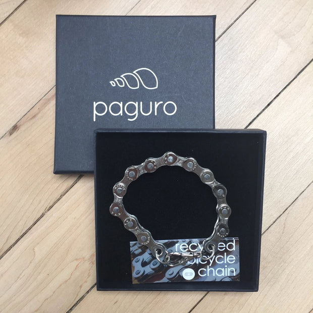 Recycled Bike Chain Bracelet-4