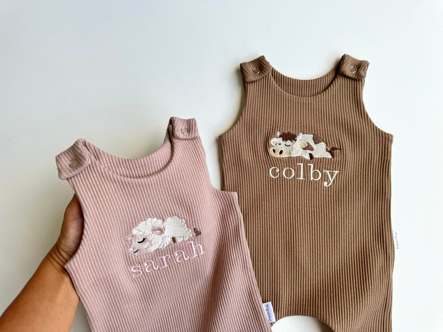 Safari Theme Personalised Dungarees-2