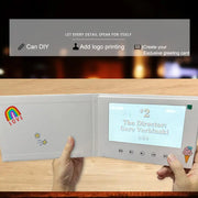 IPS video greeting card, 3D birthday music brochure, DIY custom video greeting card - Memoriex 