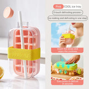 Ice - covered tray; freezer - overflow prevention ice tray - Memoriex