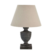 Incia Urn Wooden Table Lamp - Memoriex 