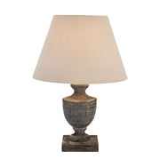 Incia Urn Wooden Table Lamp - Memoriex 