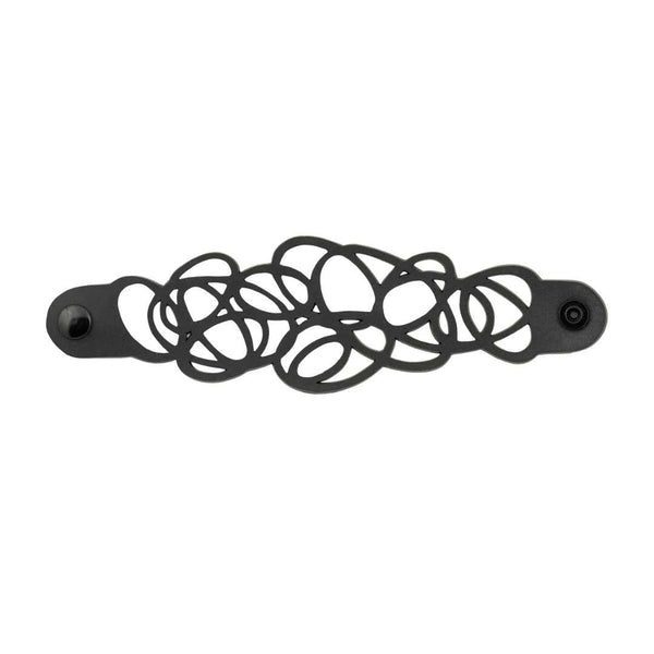 Infinity Reclaimed Rubber Inner Tube Bracelet-0