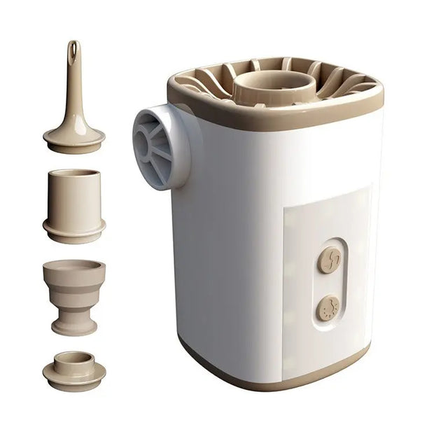 Inflation Pump Outdoor Camping Inflatable Pump Portable Mini Electric Pump Outdoor Supplies High-Power Portable Inflatable Pump - Memoriex 