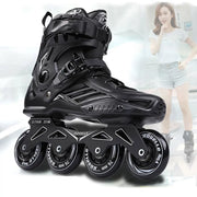 Inline Skates Professional Slalom Adult Roller Skating Shoes Sliding Free Skate Patins Size 35-46 - Memoriex 