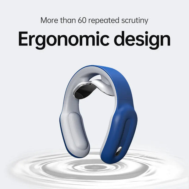 Intelligent cervical massage device, heated shoulder and neck protection device, multi part heating air cushion massager - Memoriex 