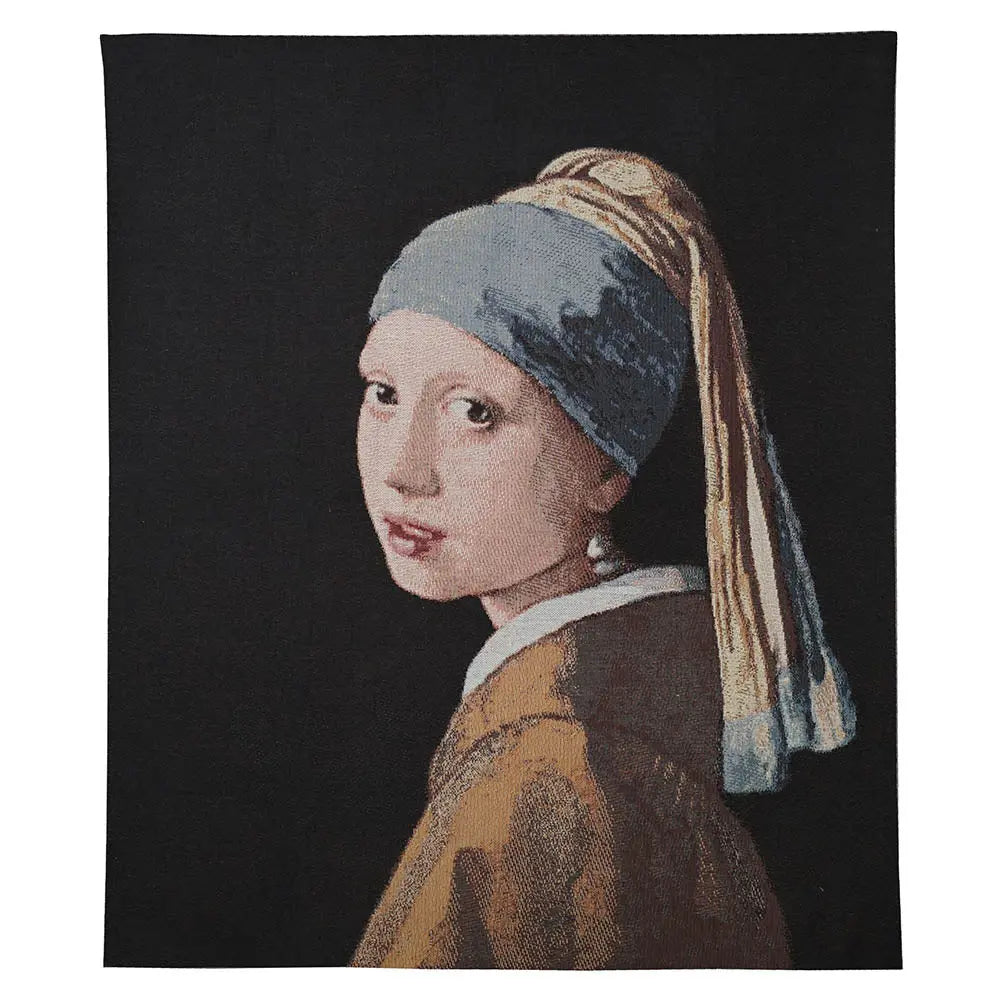 J Vermeer Girl with Pearl Earring - Wall Hanging 69cm x 80cm (70 rod)-1