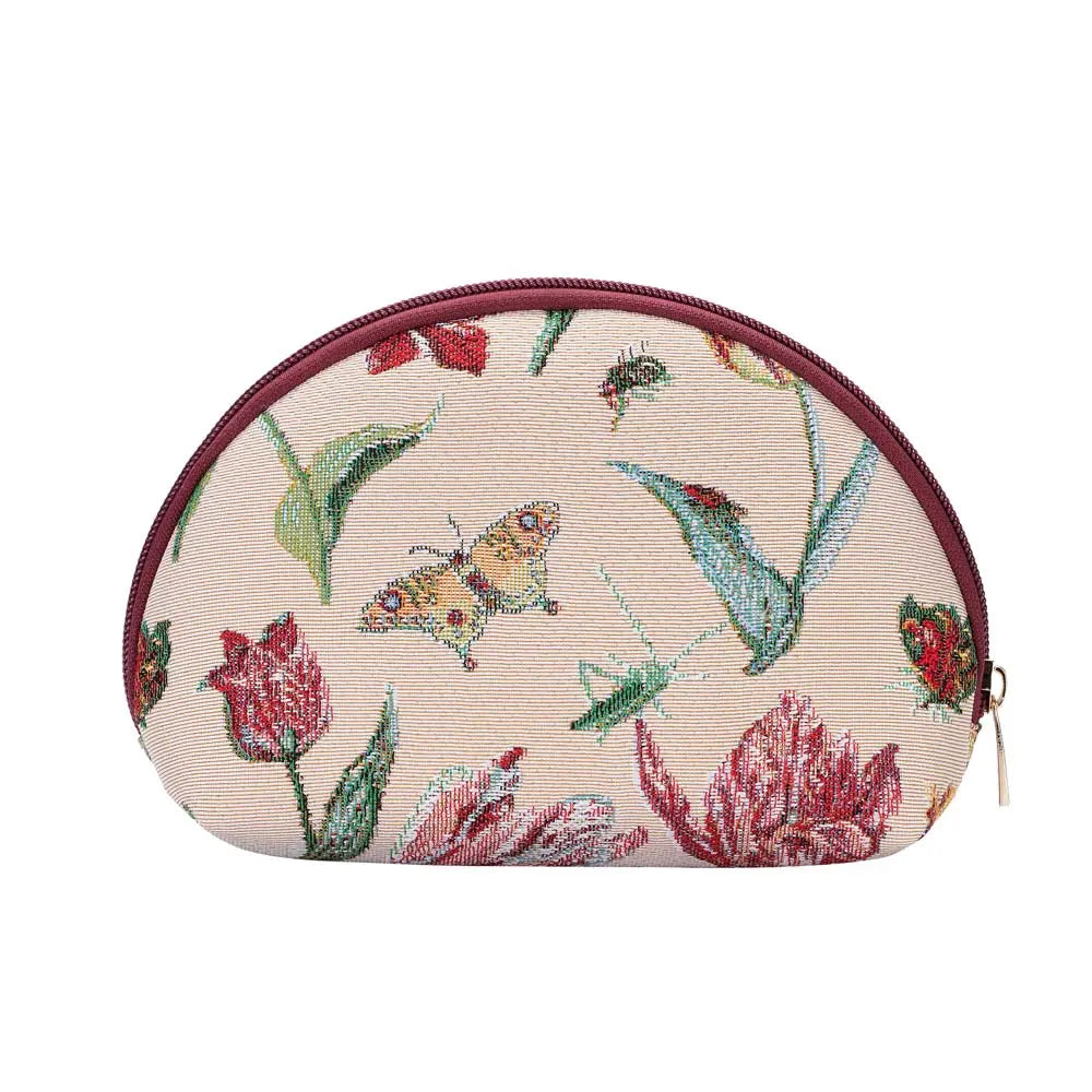 Jacob Marrel's Tulip White - Cosmetic Bag-0