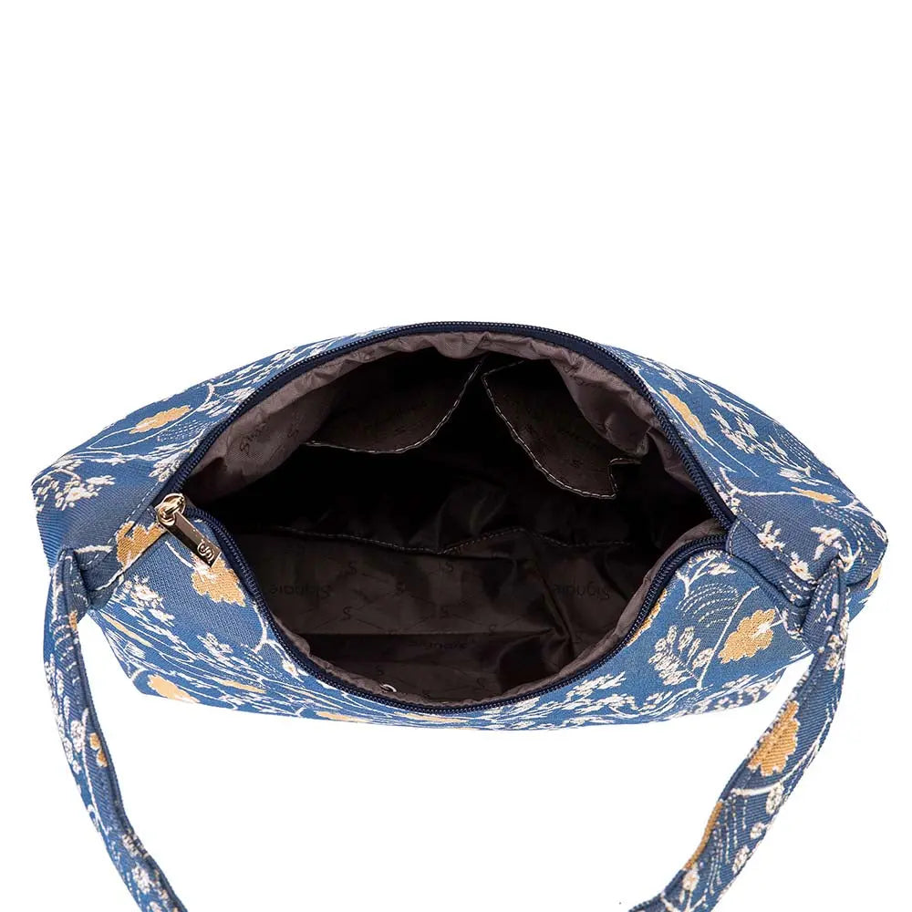 Jane Austen Blue - Hobo Bag-6