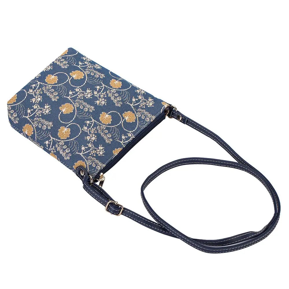 Jane Austen Blue - Sling Bag-3