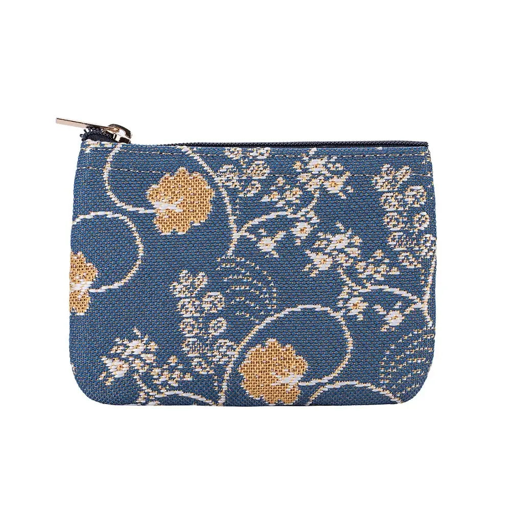 Jane Austen Blue - Zip Coin Purse-0