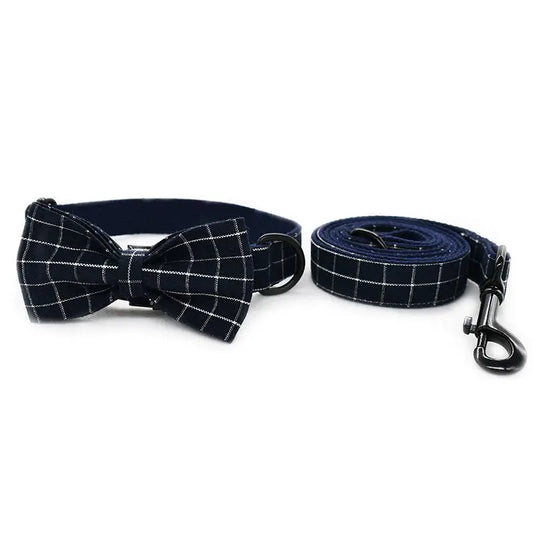 Jasper Dog Collar, Dog Collar & Dog Bowtie (Set) – by The Paw Co. - Memoriex