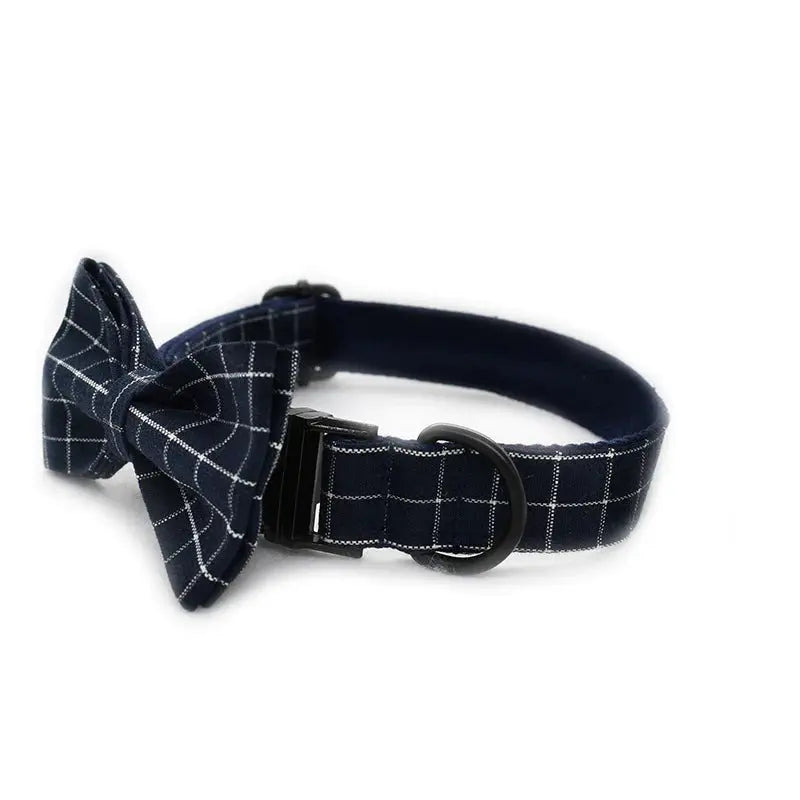 Jasper Dog Collar, Dog Collar & Dog Bowtie (Set) – by The Paw Co. - Memoriex