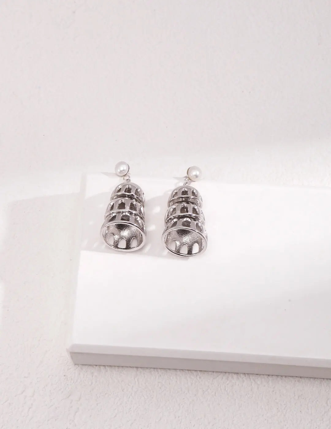 Jingle Bell Style Drop Earrings-2