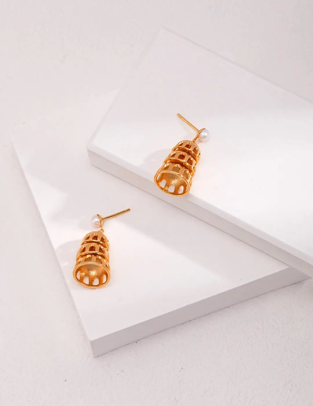 Jingle Bell Style Drop Earrings-3