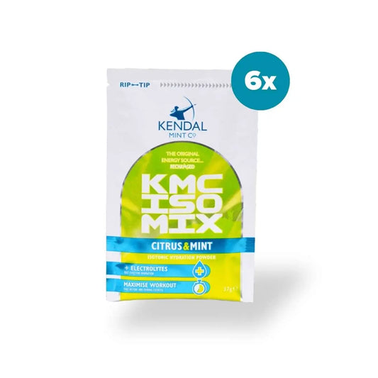 KMC ISO MIX Isotonic Hydration | +Electrolytes | Vegan & Gluten Free | 6 x 37g-0