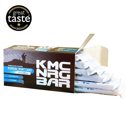 KMC NRG BAR Chocolate Coated Kendal Mint Cake Recharged-0