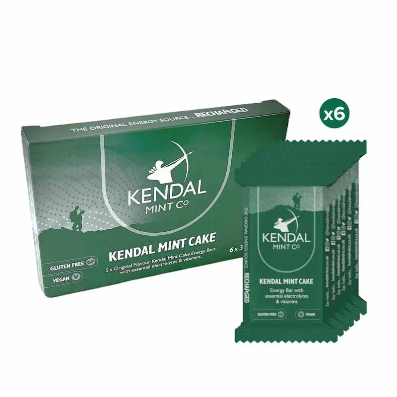 KMC NRG BAR Kendal Mint Cake Recharged Pocket-sized Energy Bar 35g-0