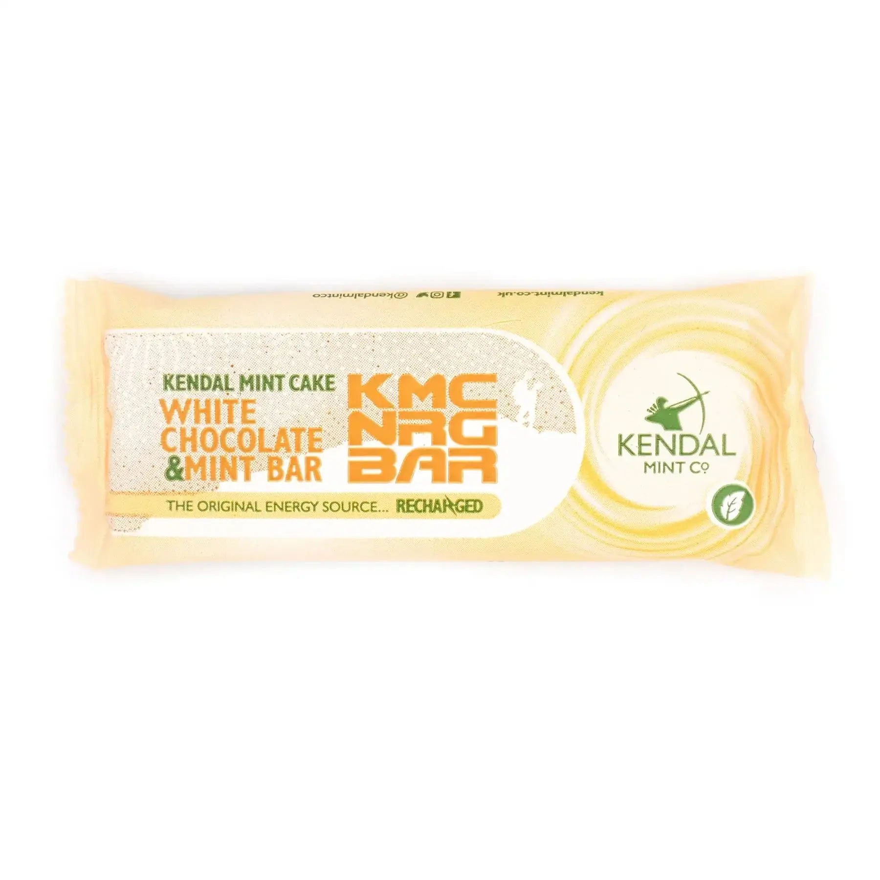 KMC NRG BAR: White Chocolate Coated Kendal Mint Cake 50g (Exclusive)-2