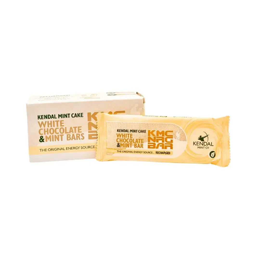 KMC NRG BAR: White Chocolate Coated Kendal Mint Cake 50g (Exclusive)-5