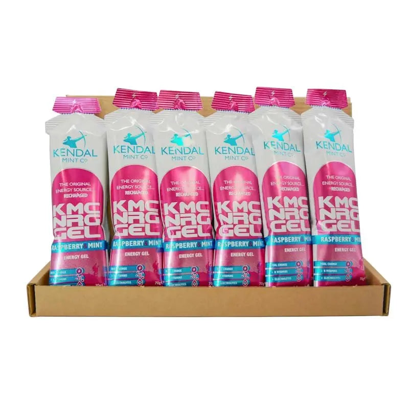 KMC NRG GEL Raspberry & Mint Energy Gel 70g-4