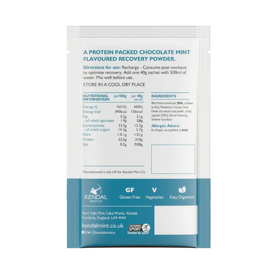 KMC PRO MIX Whey Protein Recovery Powder | Chocolate Mint Flavour-1