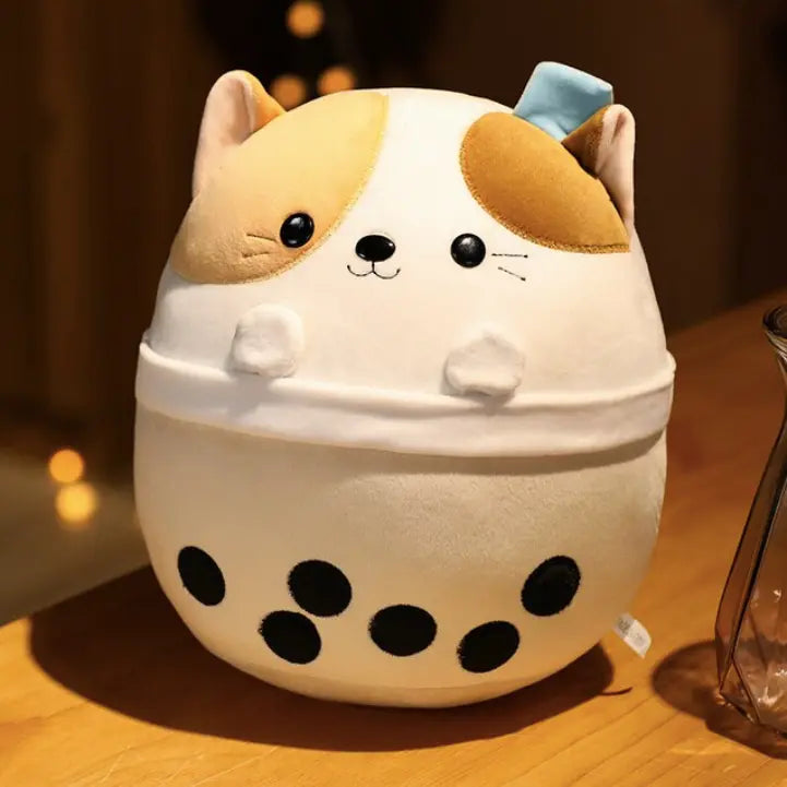 Kawaii Boba Animal Plush Toy-3