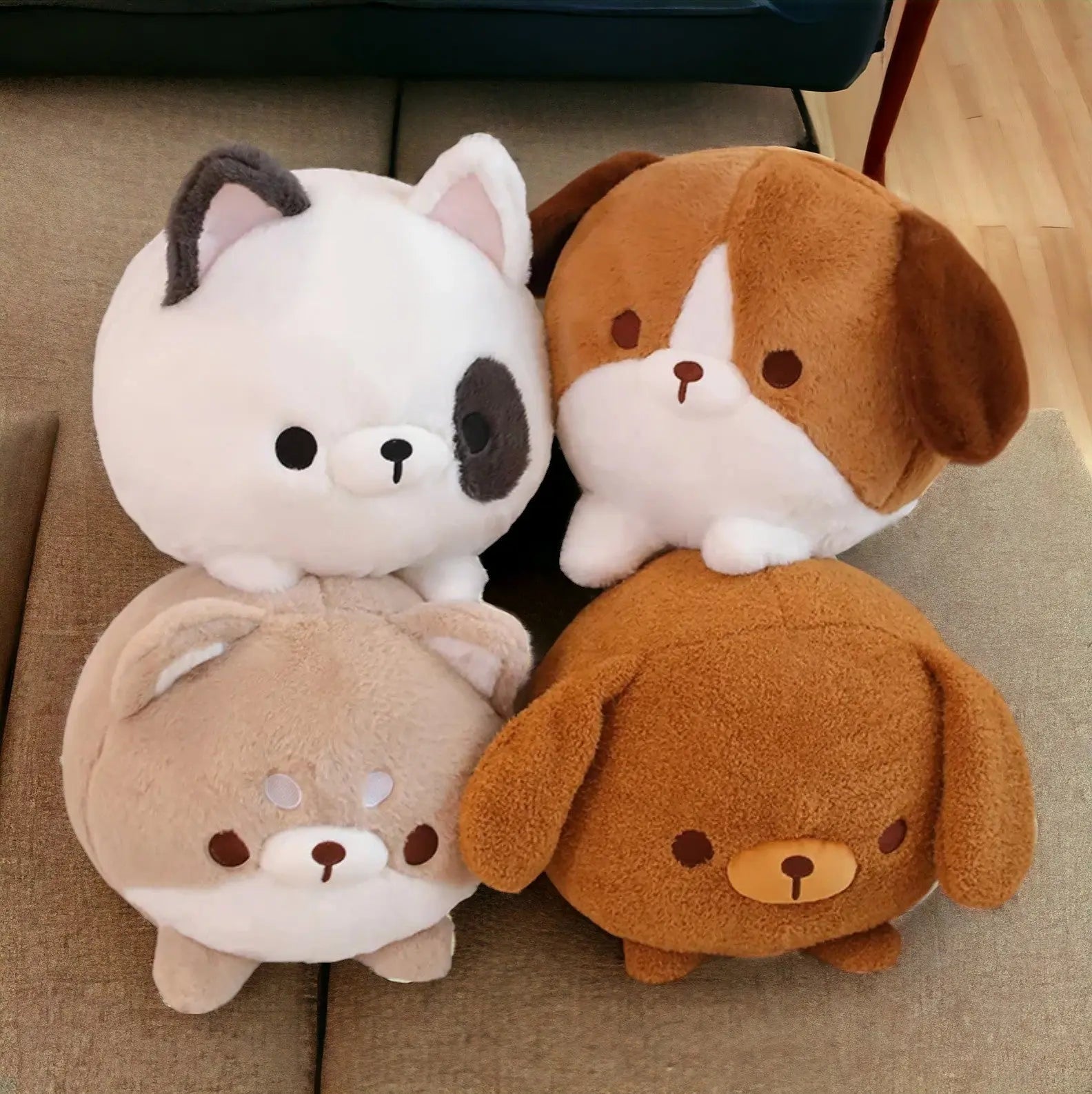 Kawaii Stuffed Dog Plush Toys-0