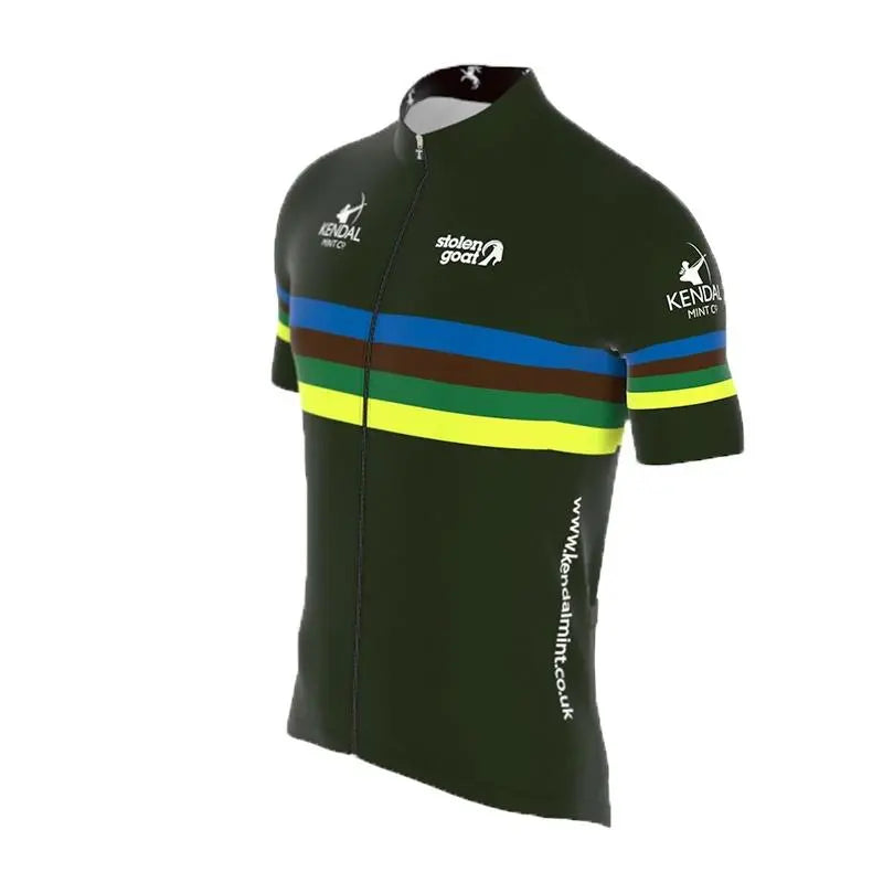 Kendal Mint Co® X Stolen Goat Bodyline Cycling Jersey - Men's (2021) - Memoriex 