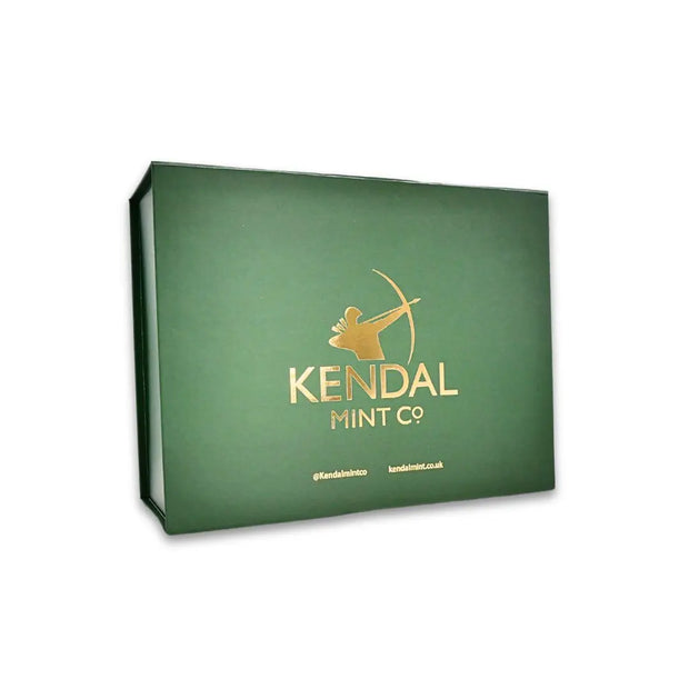 Kendal Mint Co® Magnetic Gift Box - Green & Gold-3