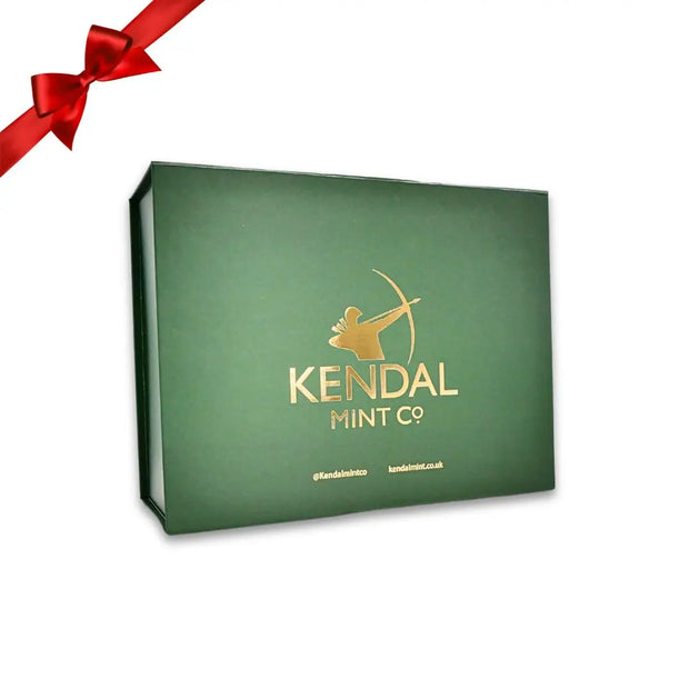 Kendal Mint Co® Magnetic Gift Box - Green & Gold-0